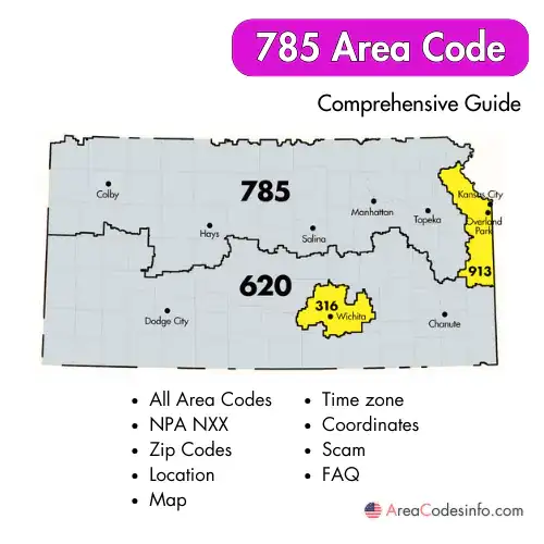 785 Area Code
