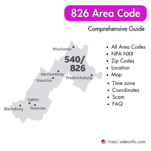 826 Area Code