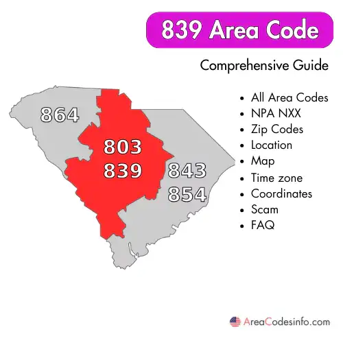 839 Area Code