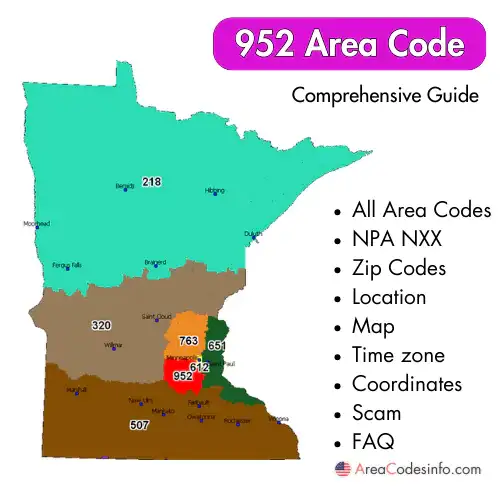 952 Area Code